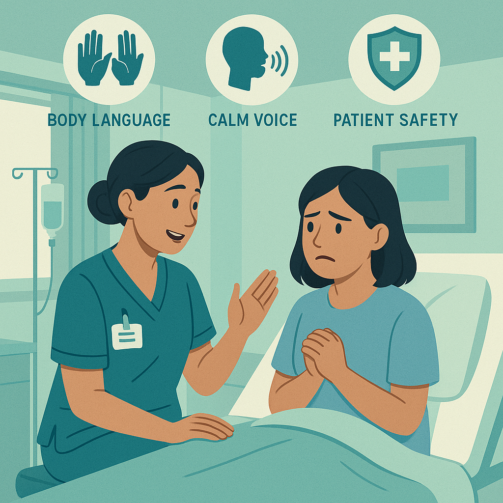 De-escalation nursing guide