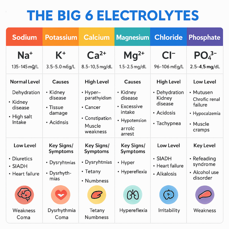 Electrolyte Balance Infographic