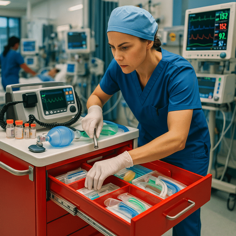 Code Cart Competency Crash Cart Guide for Nurses in Emergencies