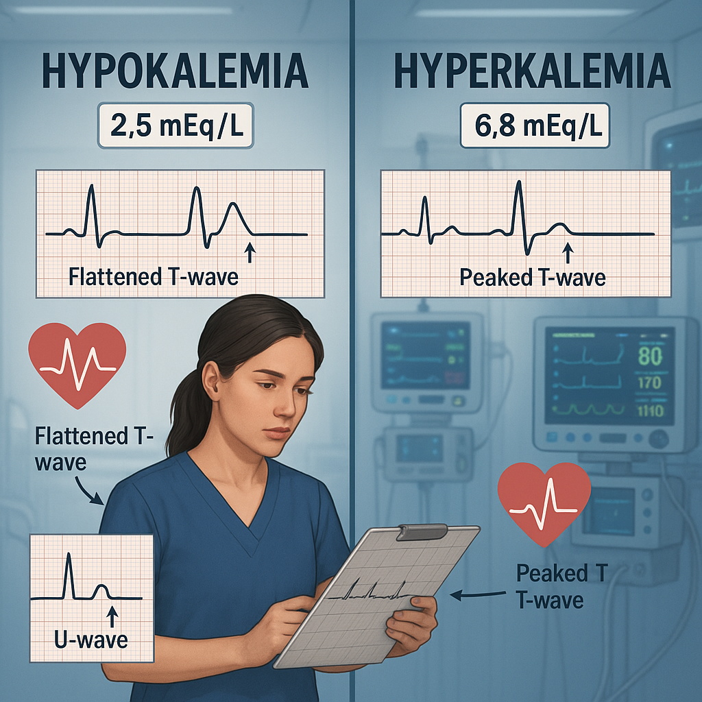 Hypokalemia vs Hyperkalemia