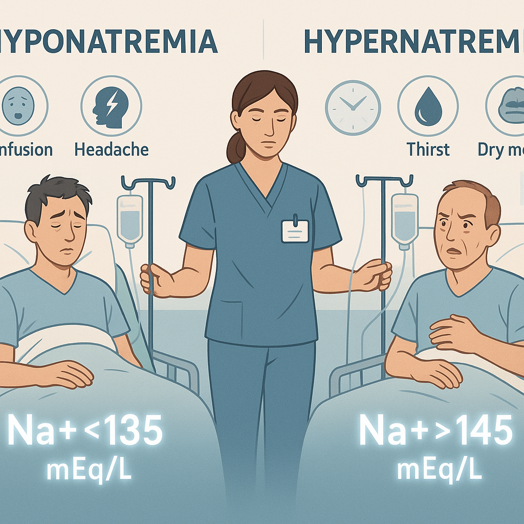 Hyponatremia vs Hypernatremia
