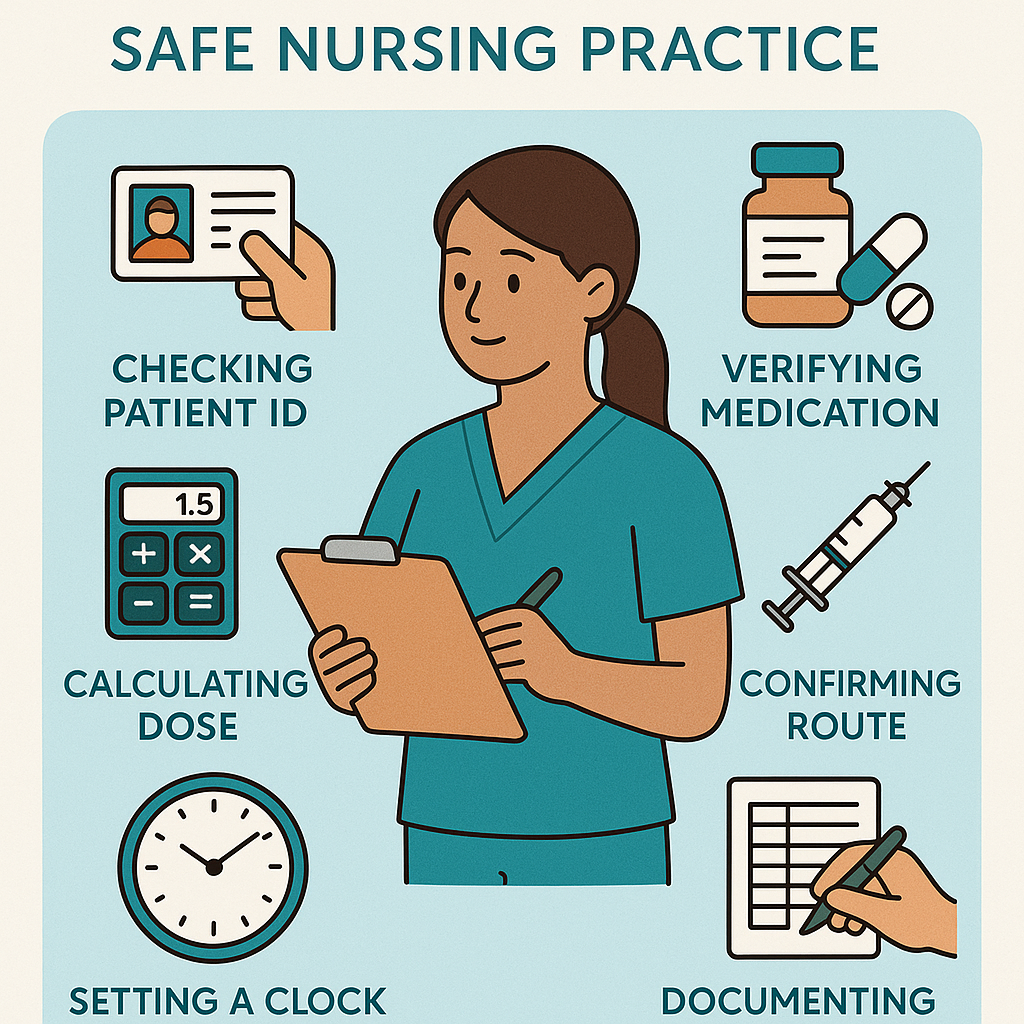 Medication administration 6 rights