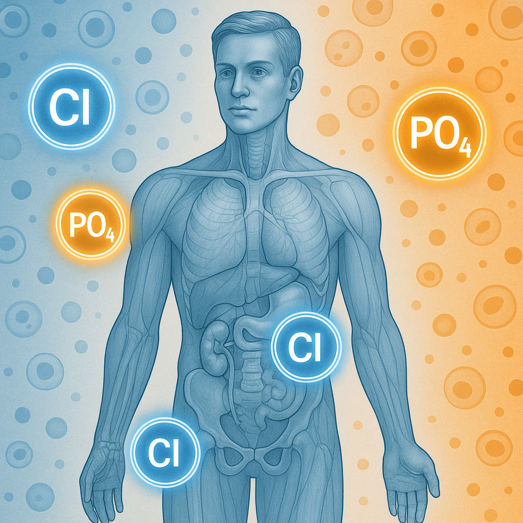 Phosphate and Chloride Essential Electrolytes