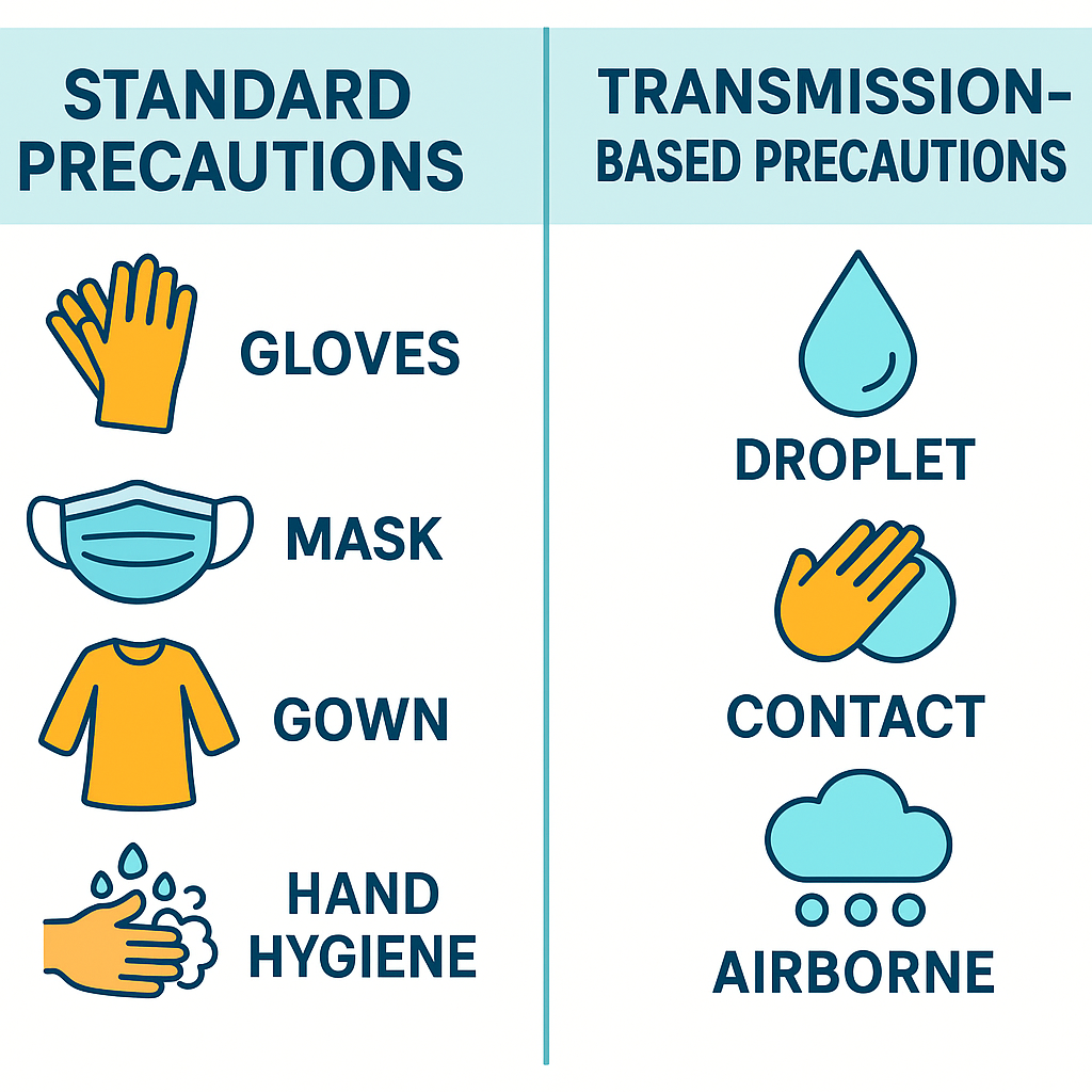 Standard precautions vs. transmission-based precautions