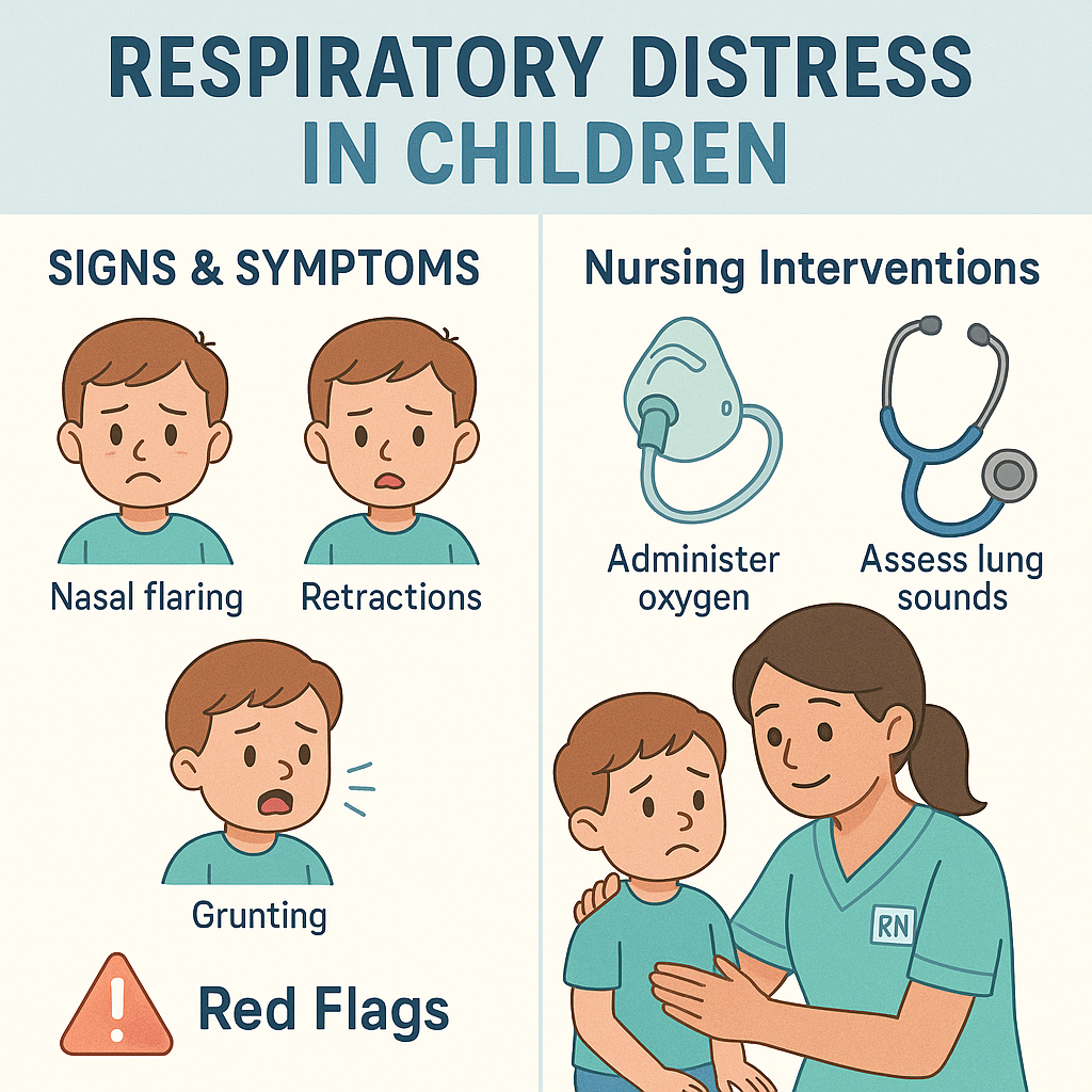respiratory distress in children