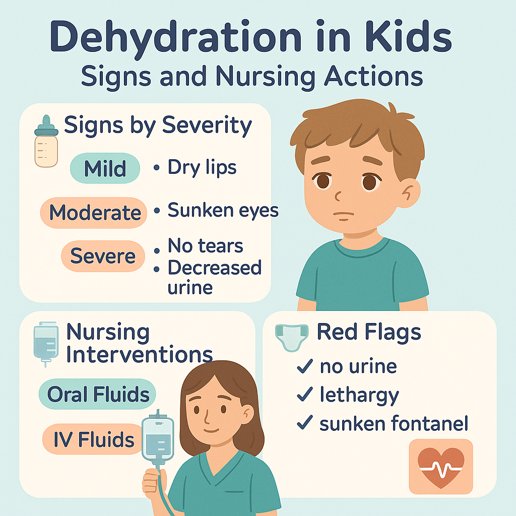 Dehydration in kids
