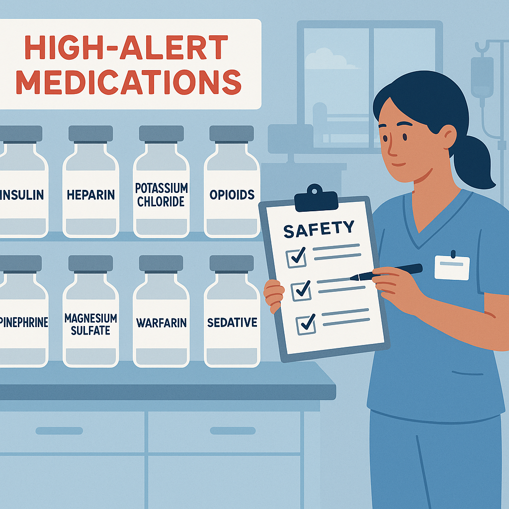High-alert medications for nurses