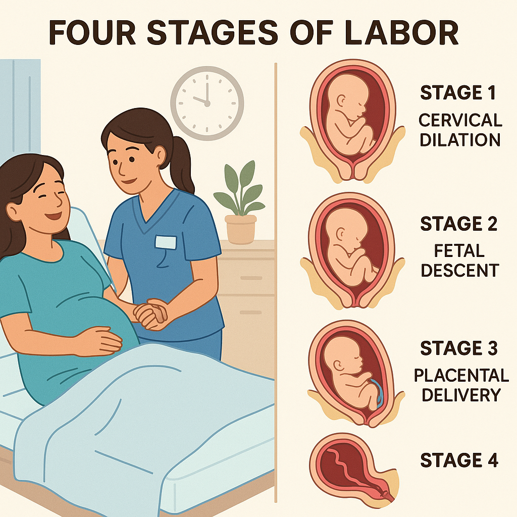 stages of labor nursing guide