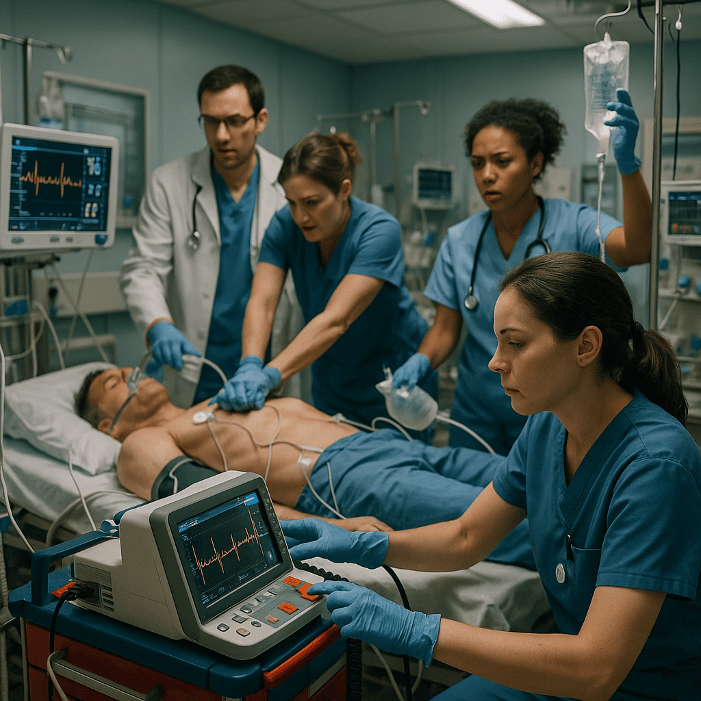 EKG in Code Blue