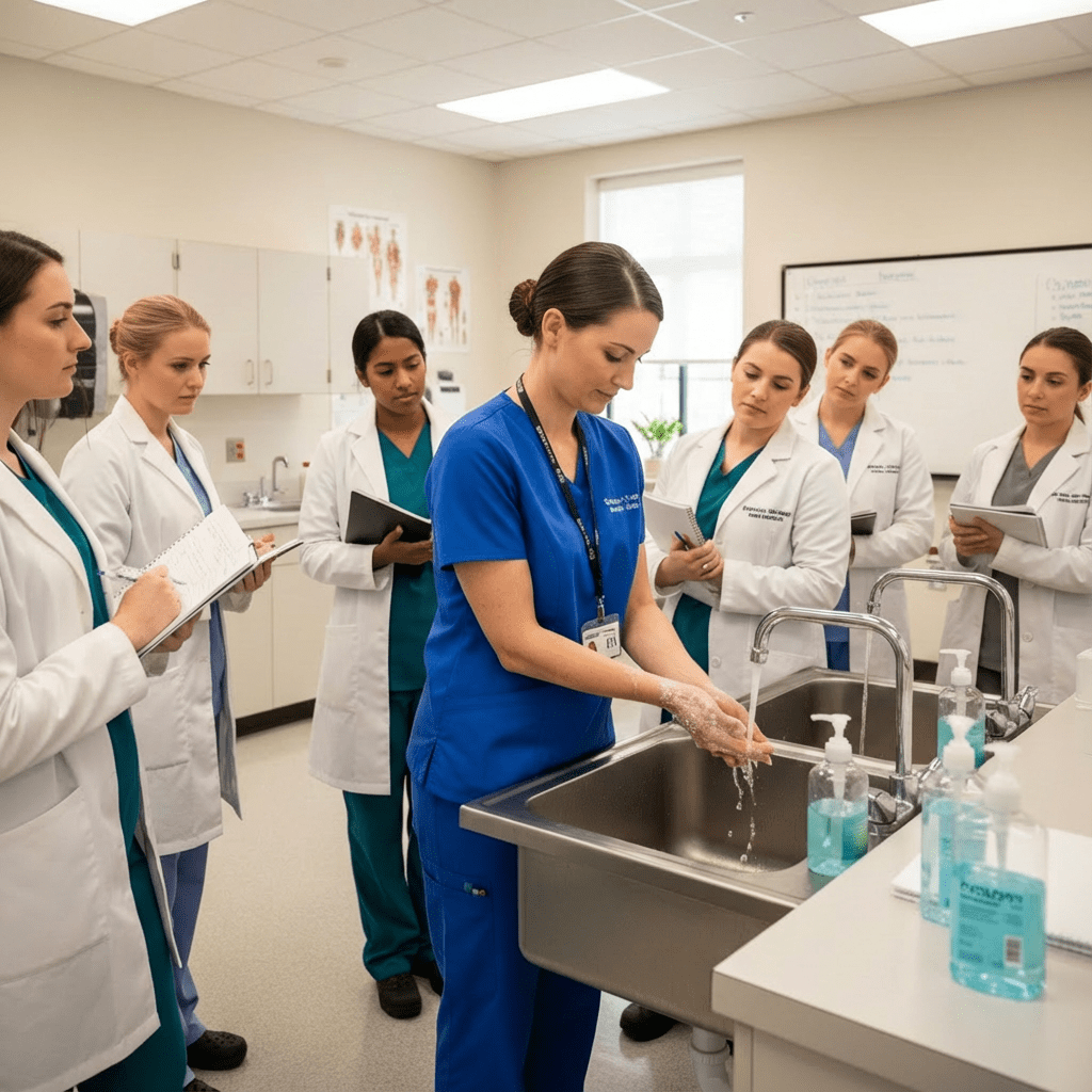 Effective hand hygiene