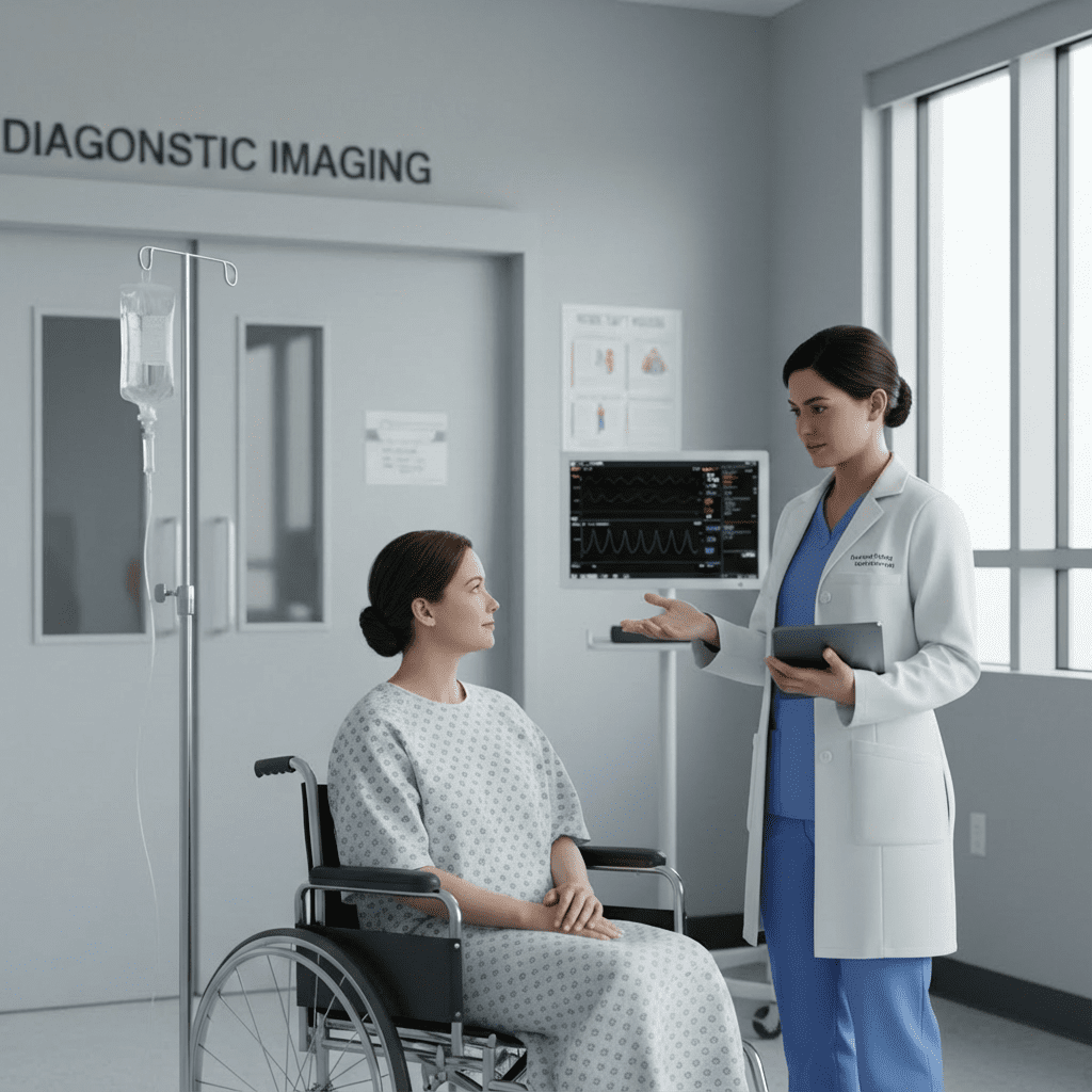 Preparing patients for diagnostic tests