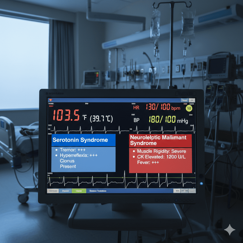 Serotonin Syndrome vs NMS