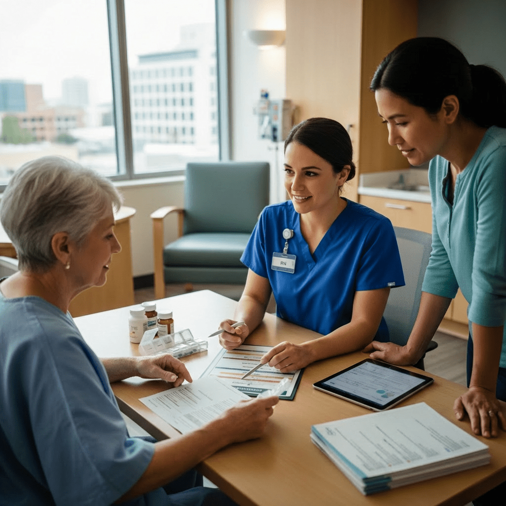 Discharge teaching in nursing