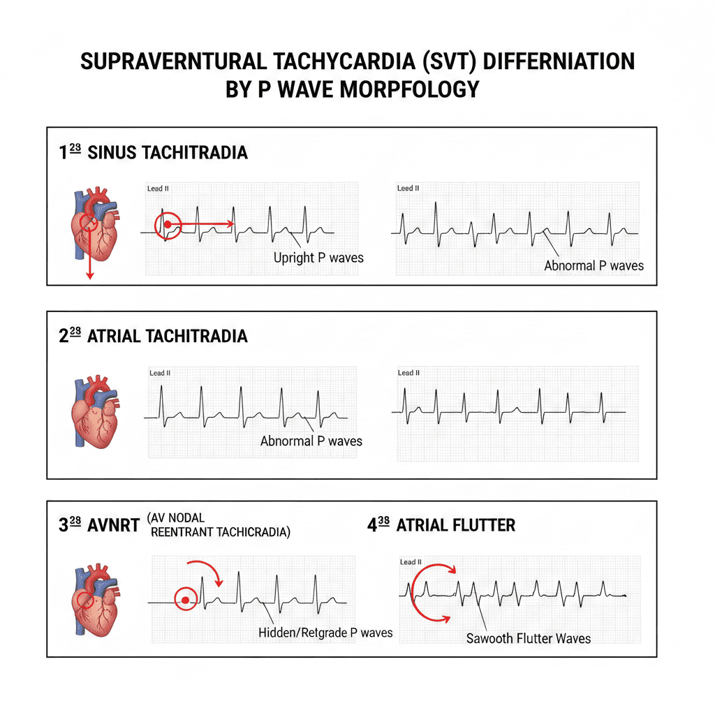 Differentiating SVT Types