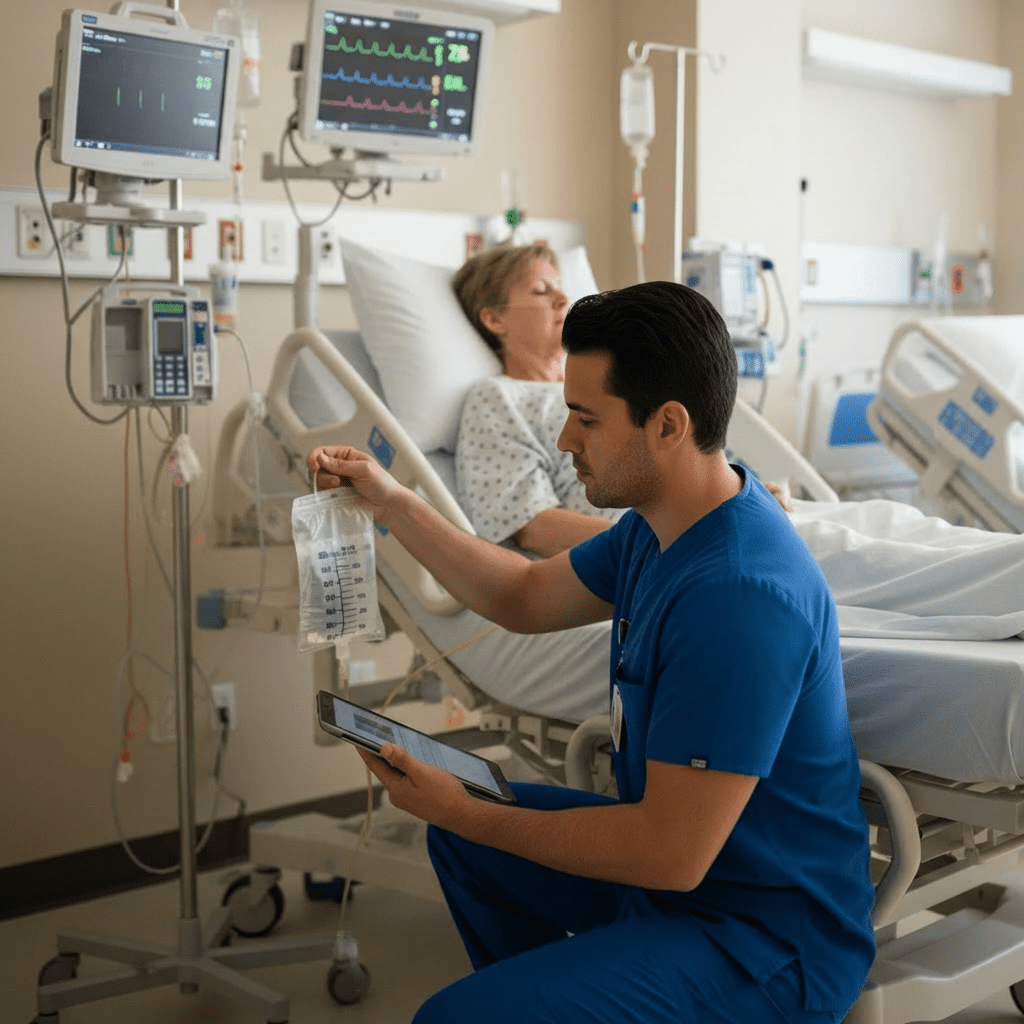 Monitoring urine output in shock states