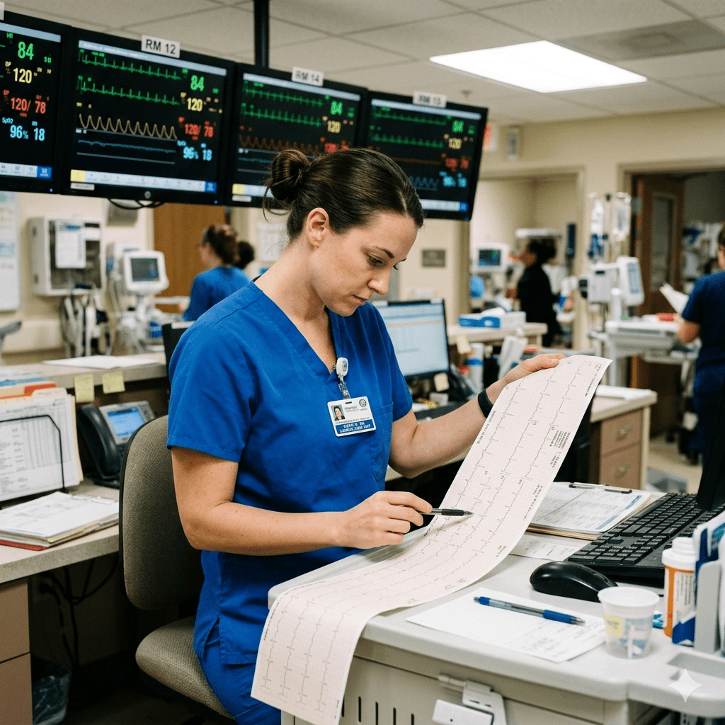 De Winter T waves nursing