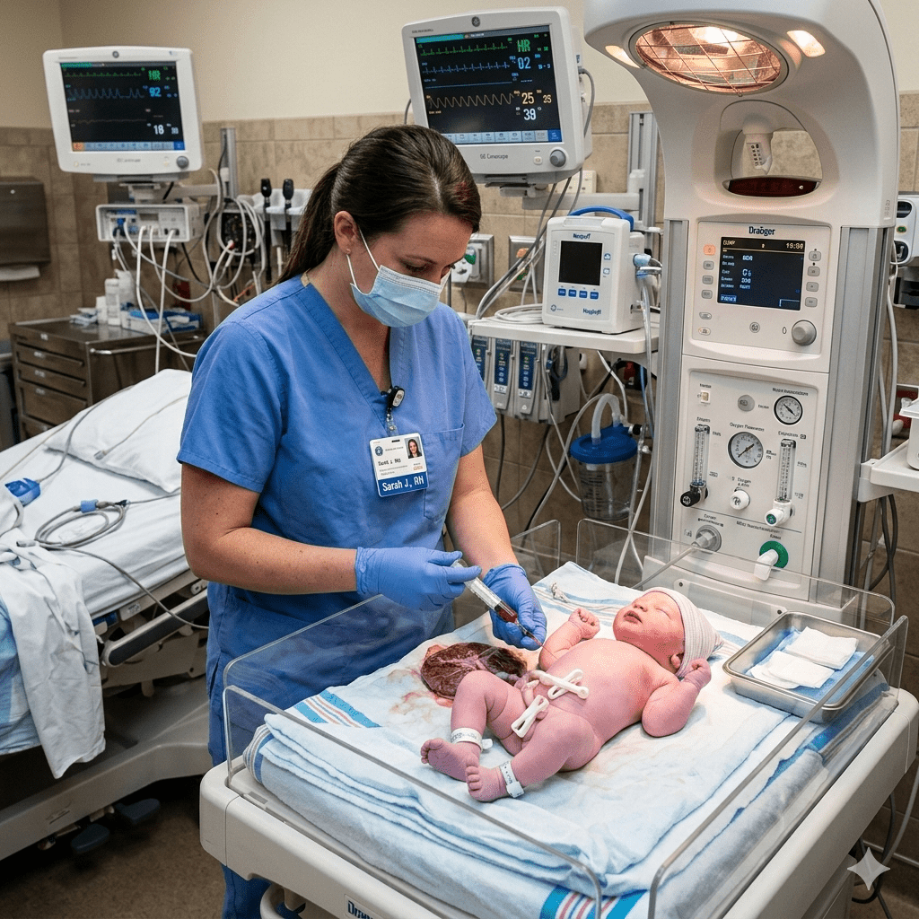 Umbilical cord blood gas interpretation