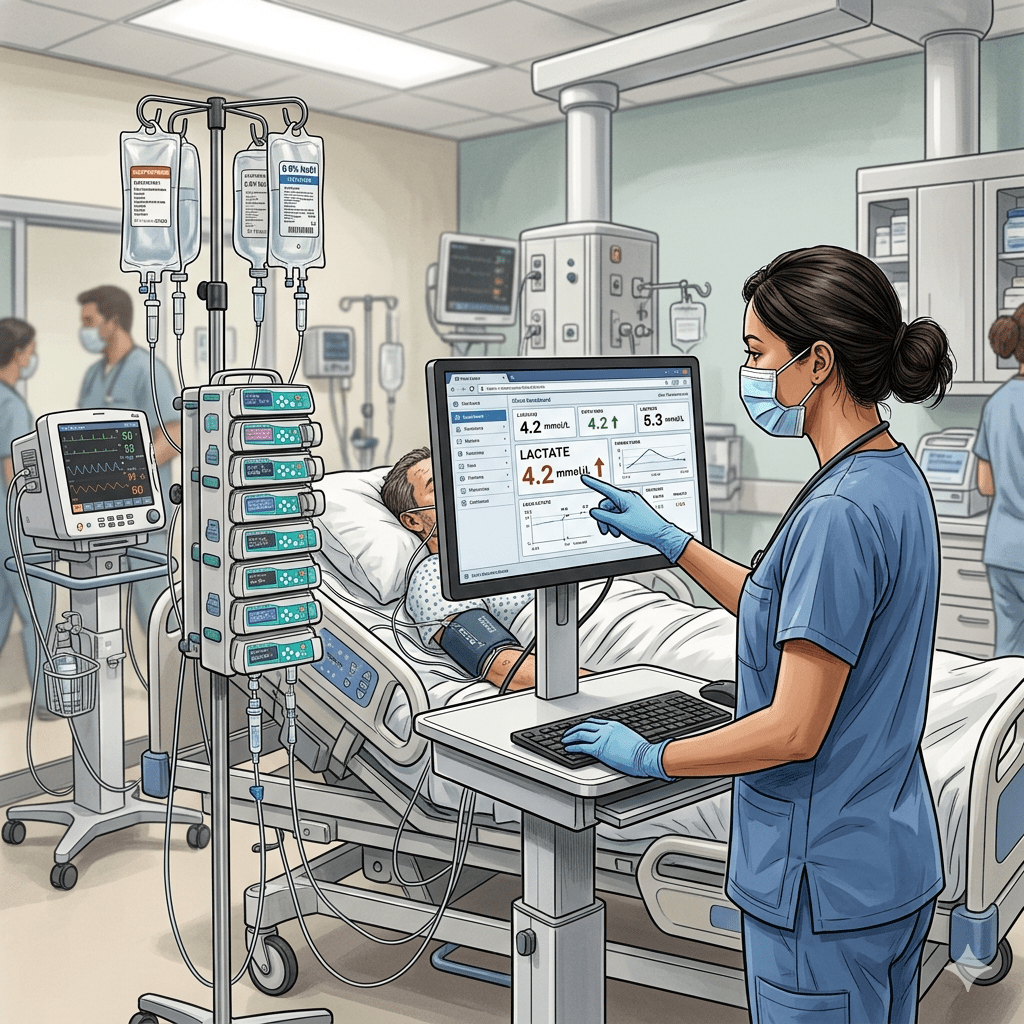 Lactate Monitoring in Sepsis Nurses