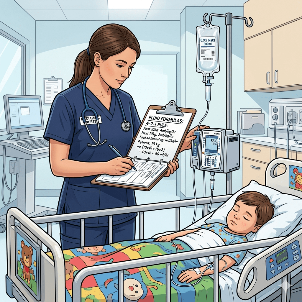 Pediatric Fluid Calculation Formulas