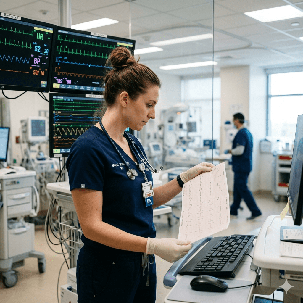 Posterior Myocardial Infarction ECG