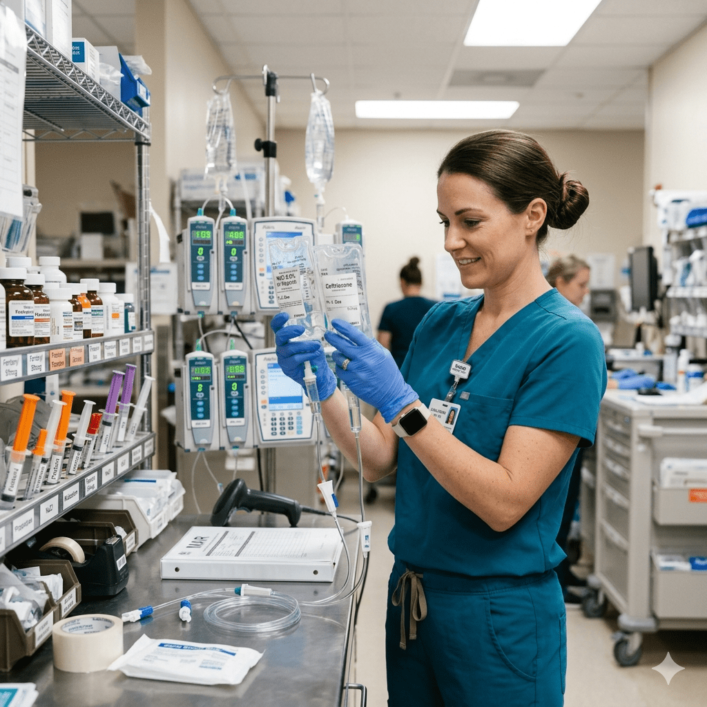 IV compatibility medication safety