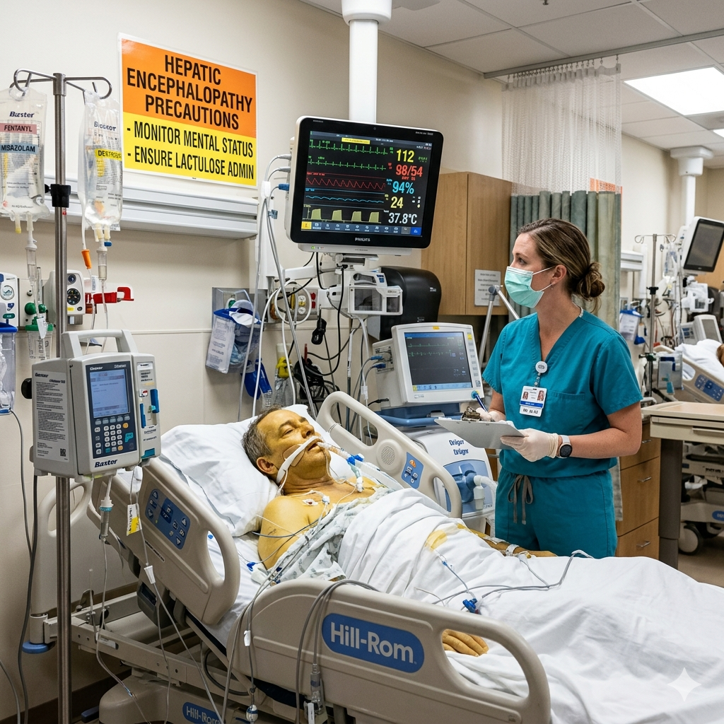 acute liver failure nursing priorities