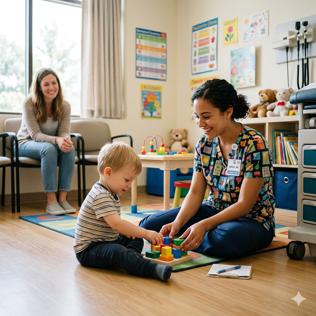 developmental delay red flags nursing