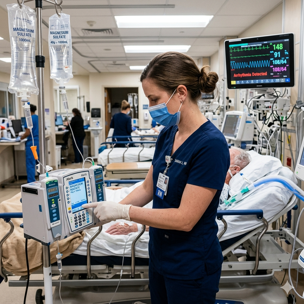 magnesium refractory arrhythmias nursing