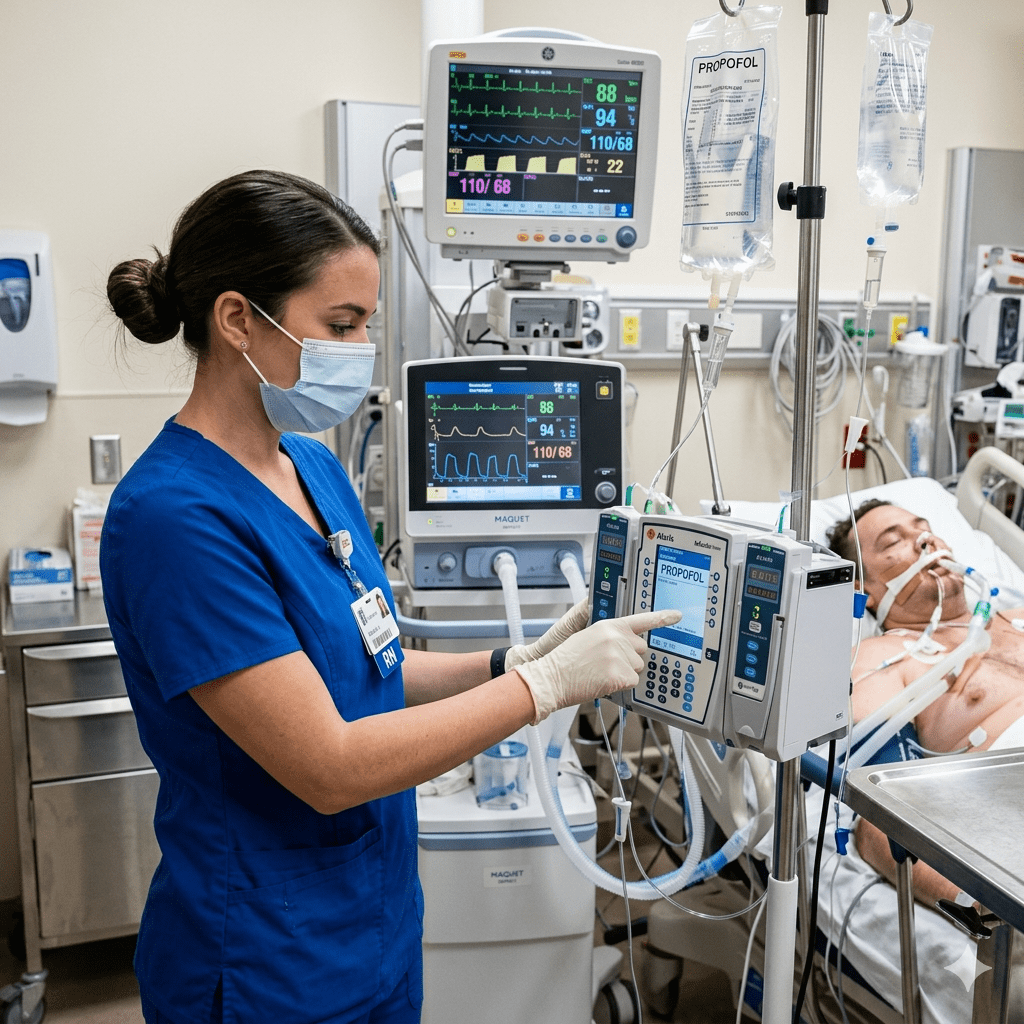 sedative agents mechanical ventilation