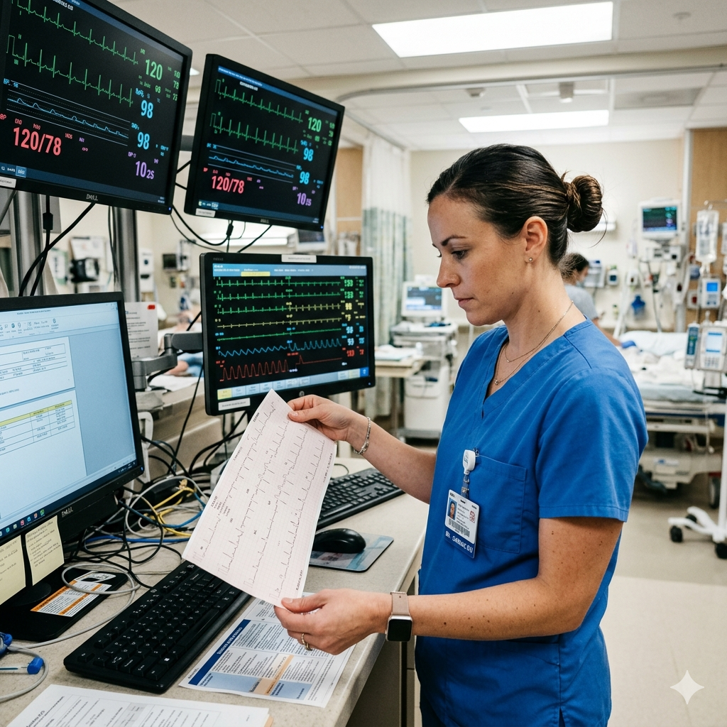 ECG changes hypothermia hyperthermia