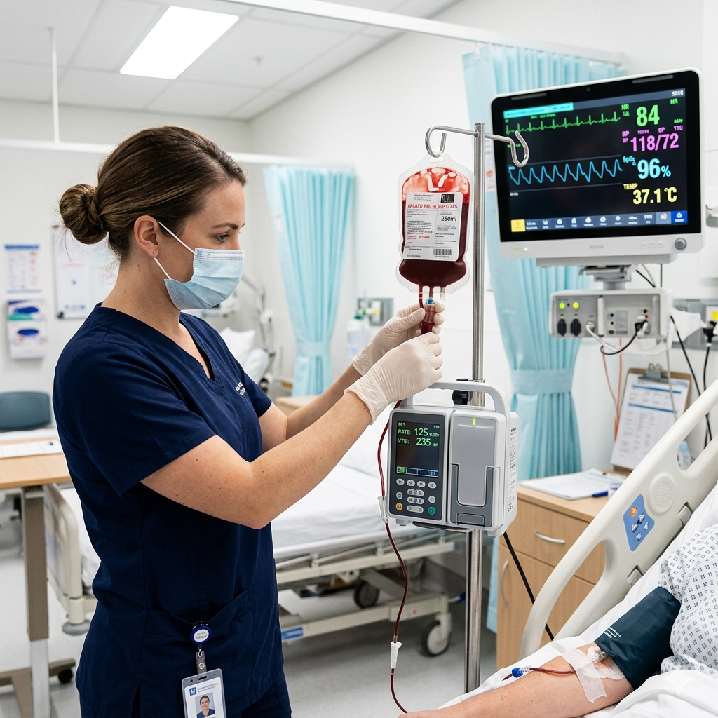 citrate toxicity blood transfusion nursing