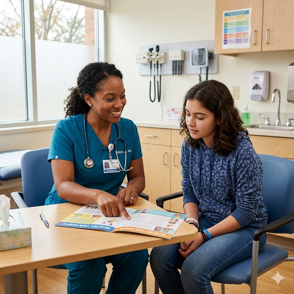 puberty changes nursing