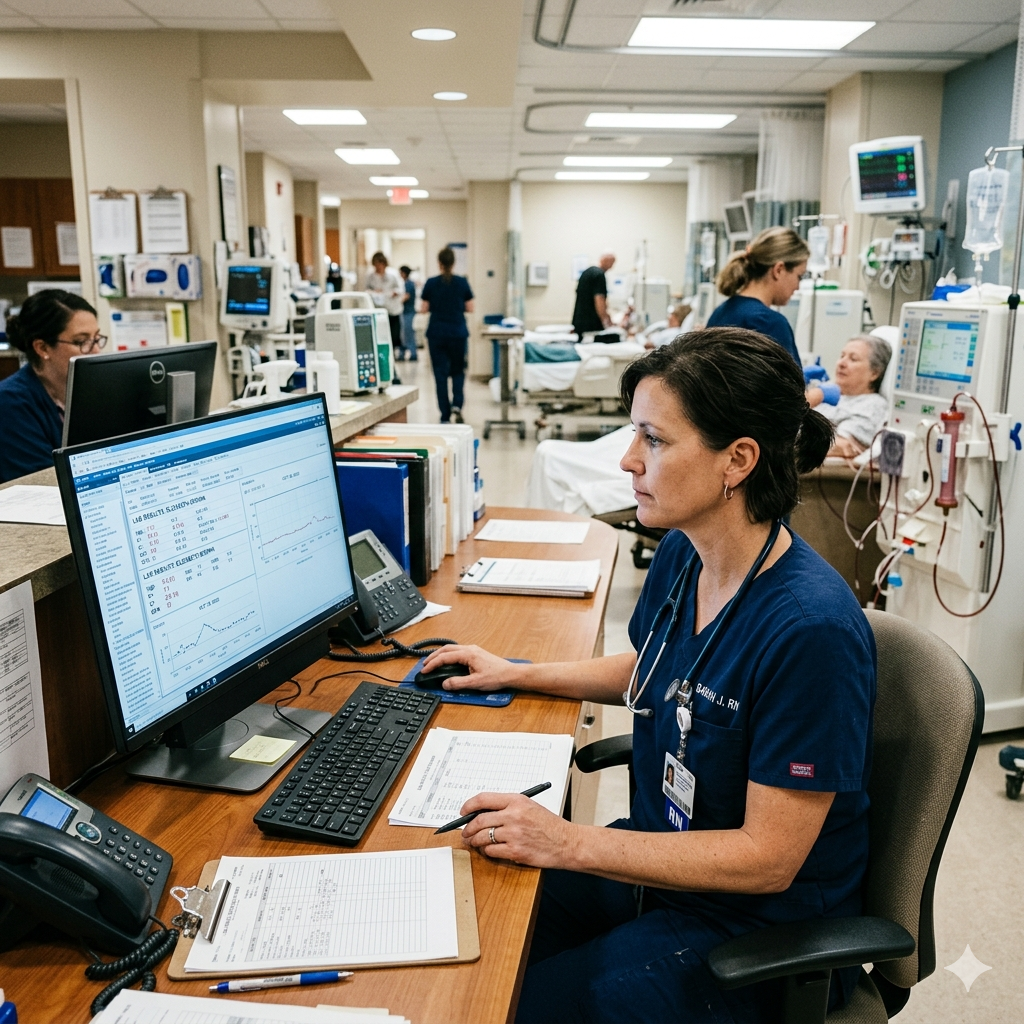 CKD hormonal changes nursing