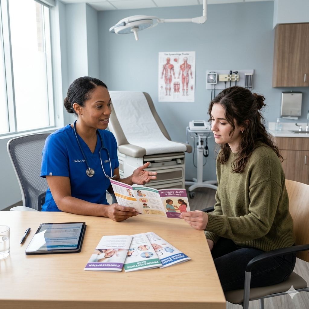 STI reproductive complications nursing