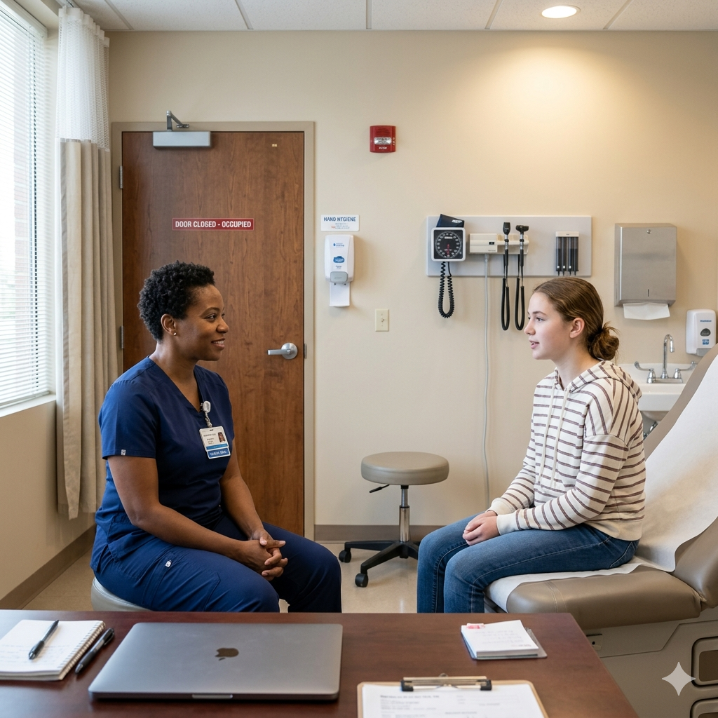 adolescent sexual health confidentiality nursing