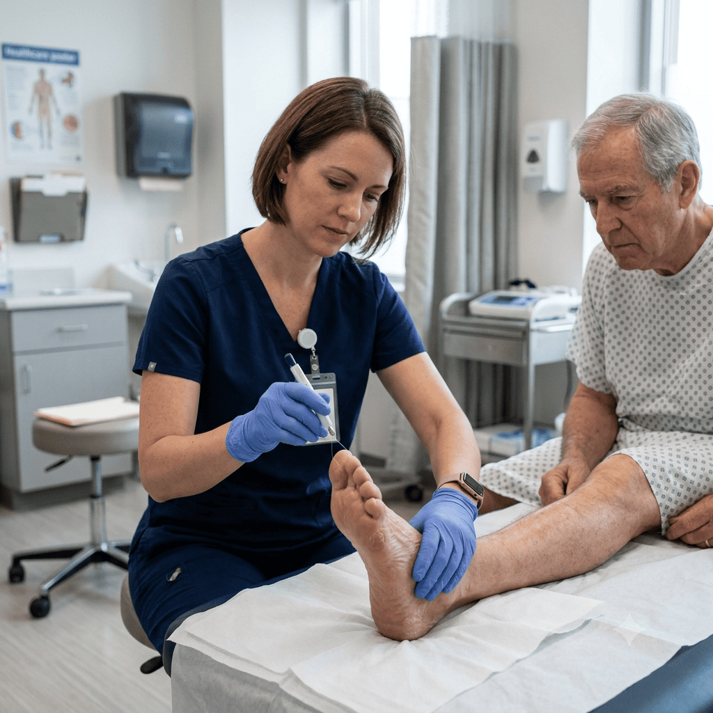 Diabetic Foot Ulcer Nursing Care
